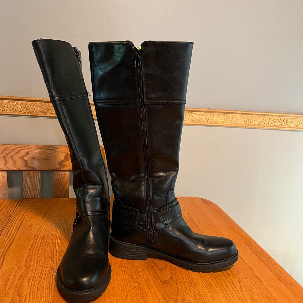 Guess Black 15 1/2 inch Knee Boots